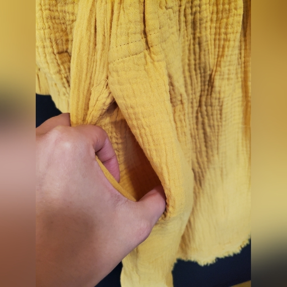 Mustard Yellow Women's Top - Picture 5 of 10